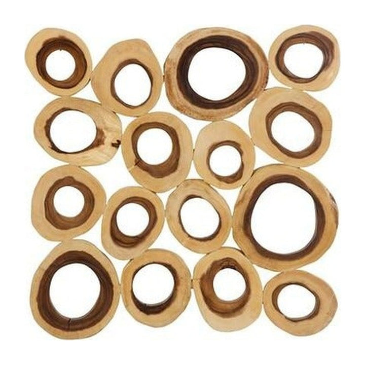 Chuleta Rings Wall Art, Chamcha Wood, Square Phillips Collection