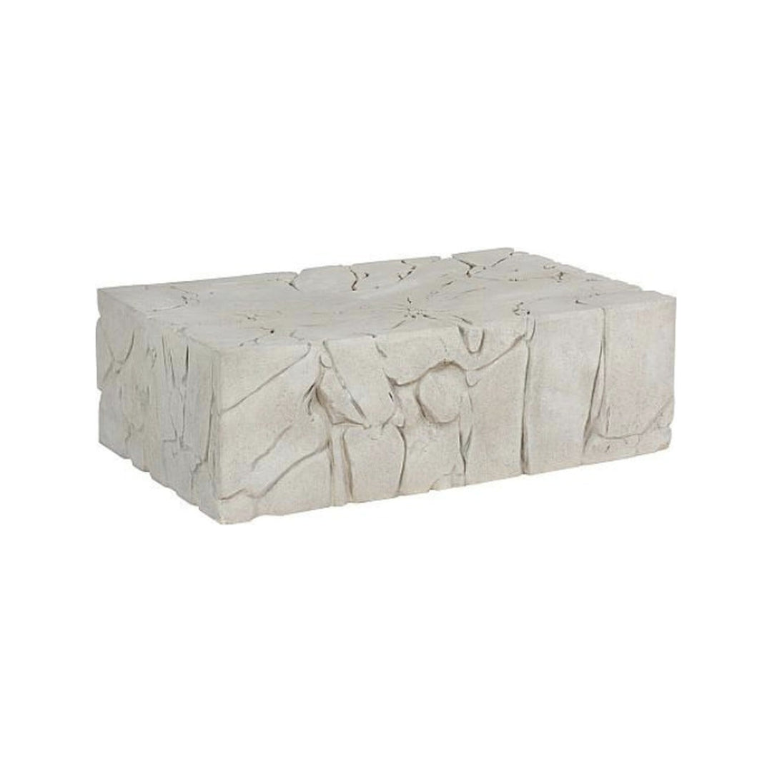 Chunk Coffee Table, Rectangle, Roman Stone Phillips Collection