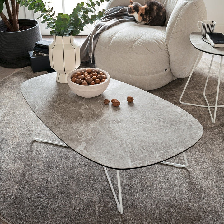 Ciop Coffee &amp; Side Table by Connubia in a styled interior