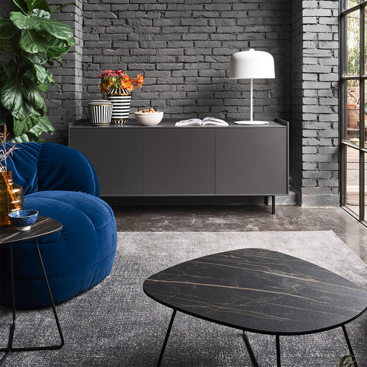 Ciop Coffee &amp; Side Table by Connubia in a styled interior
