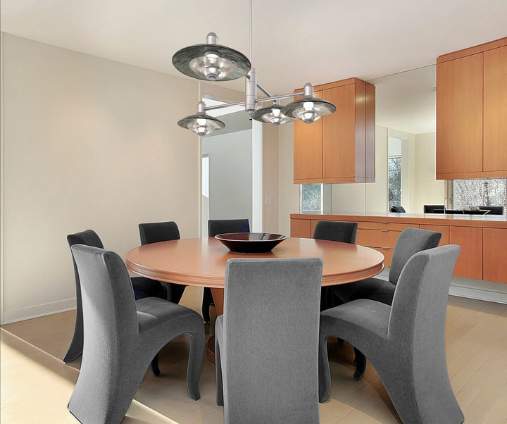 Cirrus Mobile Chandelier by Hammerton Studio in a styled interior