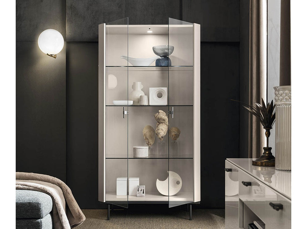Claire 2-Door Curio Cabinet by ALF Group – view 2