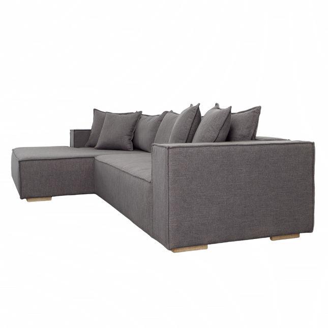 Clarisse Chaise Sectional Modern Studio