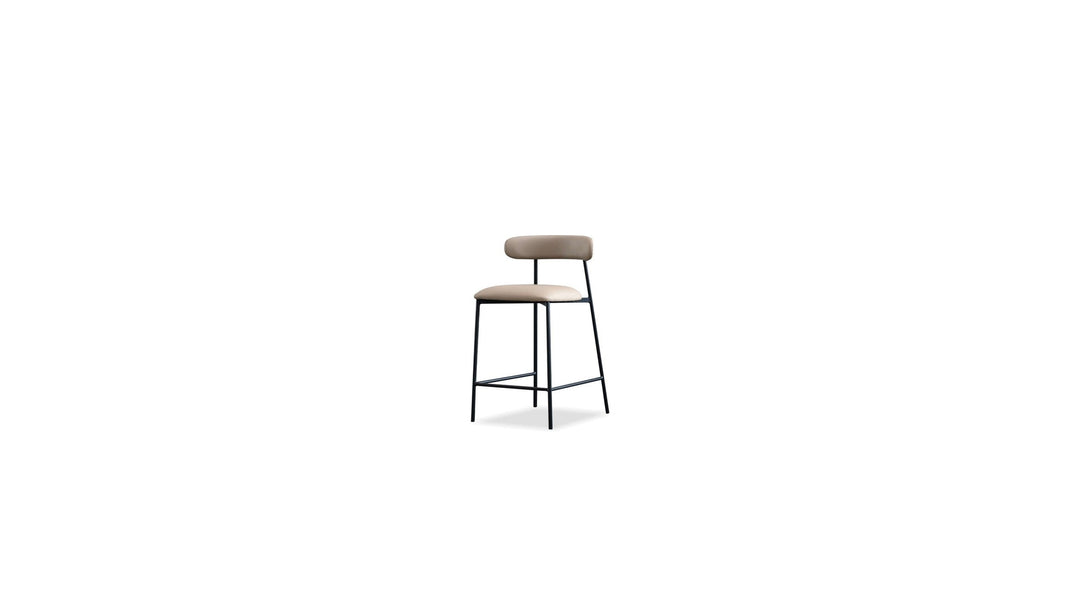 CLEO Counter Stool in Nude Brown