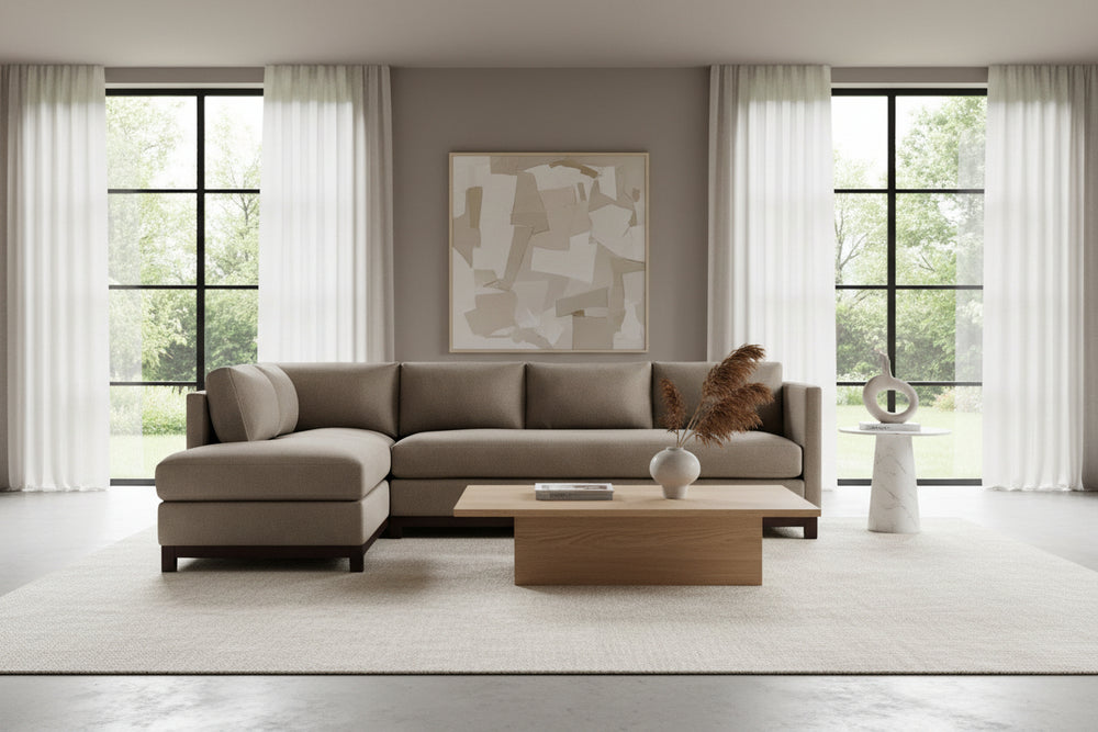 Cleo Left Chaise Sectional Sectionals Thomas Dawn