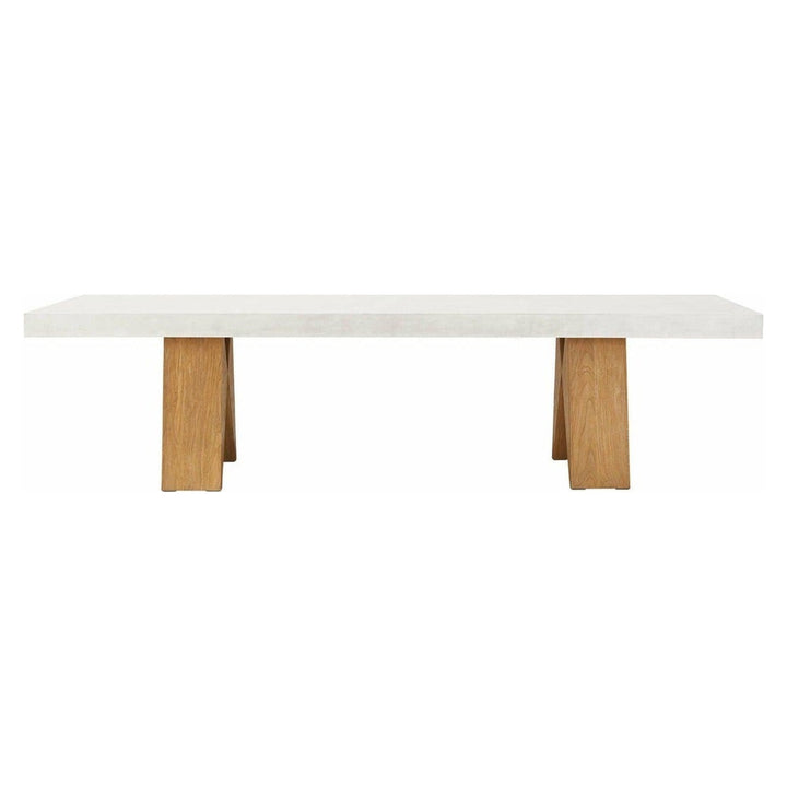 Clip Dining Table  Ivory White Seasonal Living
