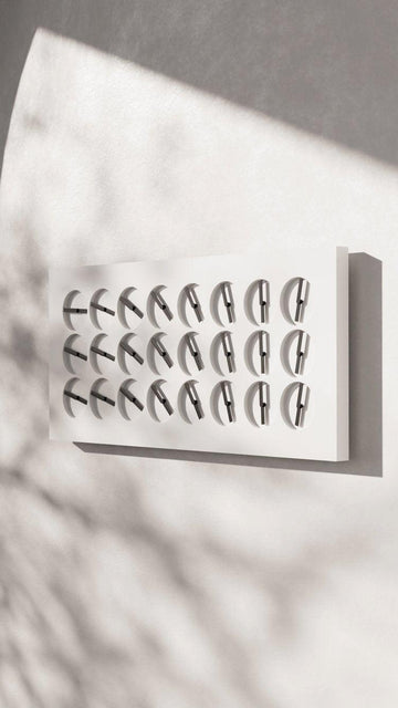 Clockclock 24 White Wall Decor ClockClock 24