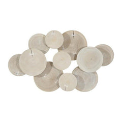 Clouds Wall Art, Bleached Finish Phillips Collection