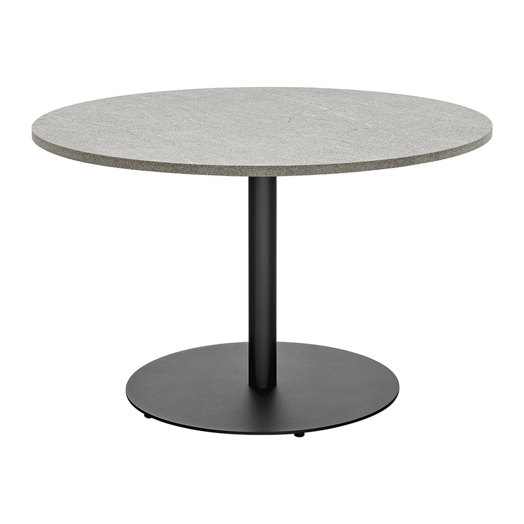 Cocktail Round Pedestal Table by Connubia finish option, white background