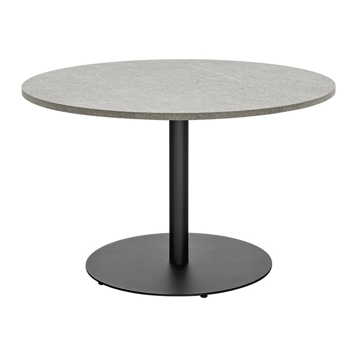 Cocktail Round Pedestal Table by Connubia finish option, white background