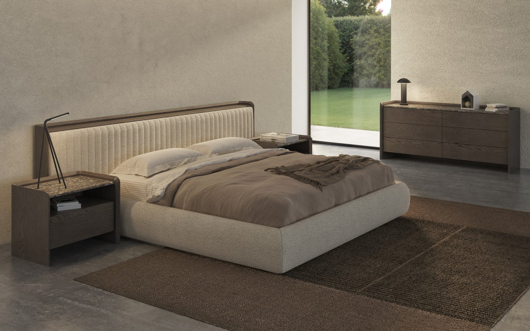 Colette Upholstered Bed Beds Huppe