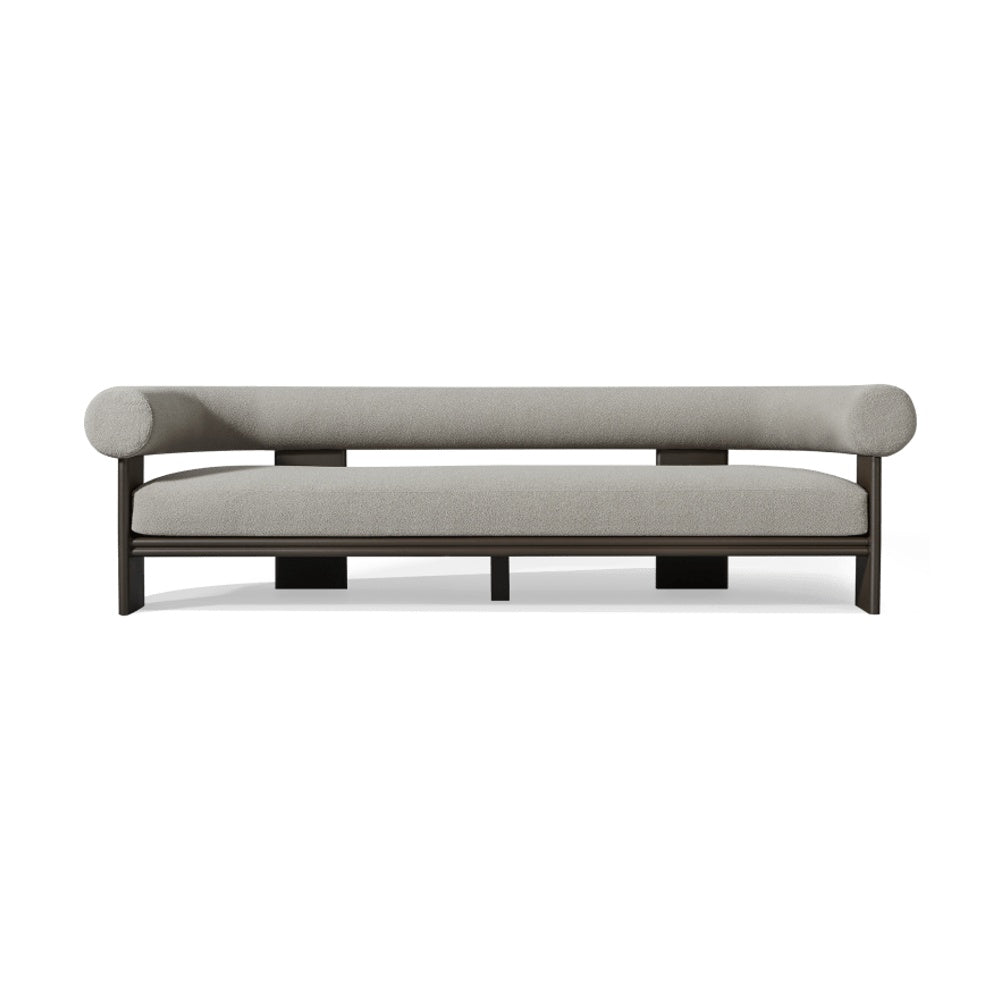 Collins Aluminum Sofa by Harbour Outdoor — full product view