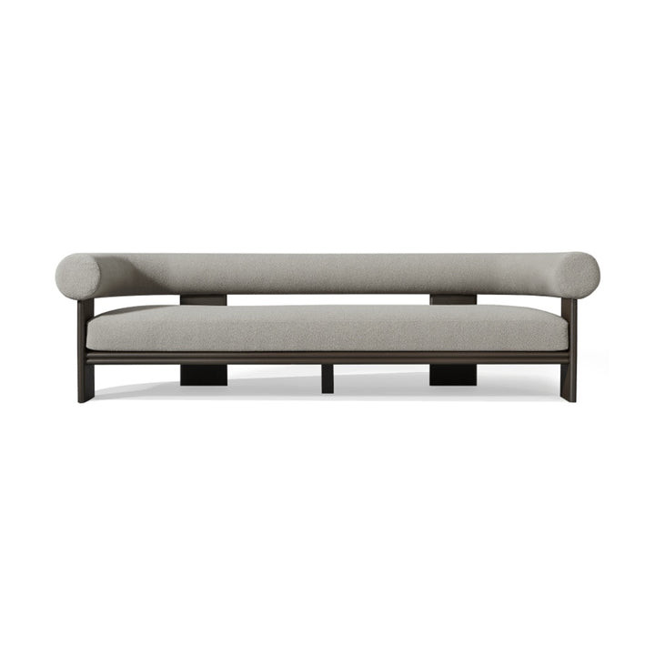 Collins Aluminum Sofa by Harbour Outdoor — full product view