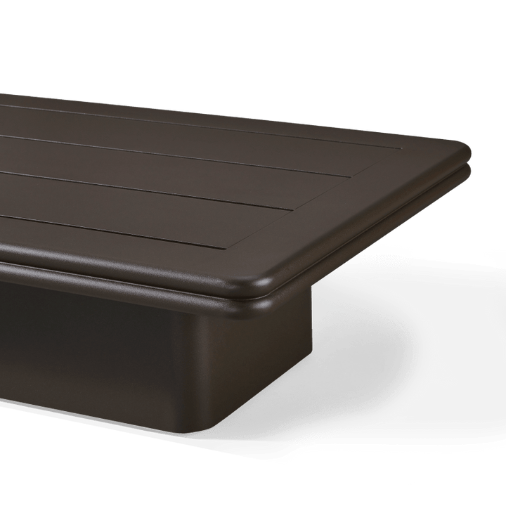 Collins Aluminum Coffee Table