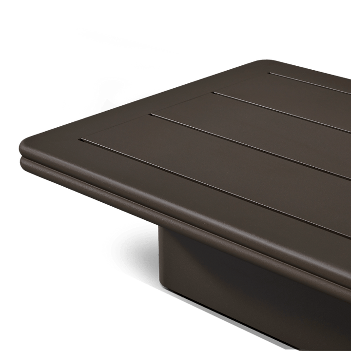 Collins Aluminum Coffee Table