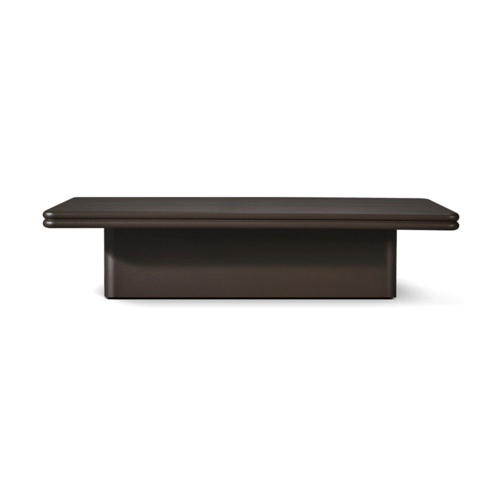 Collins Aluminum Coffee Table by Harbour Outdoor — full product view