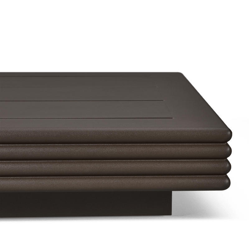 Collins Aluminum Corner Side Table