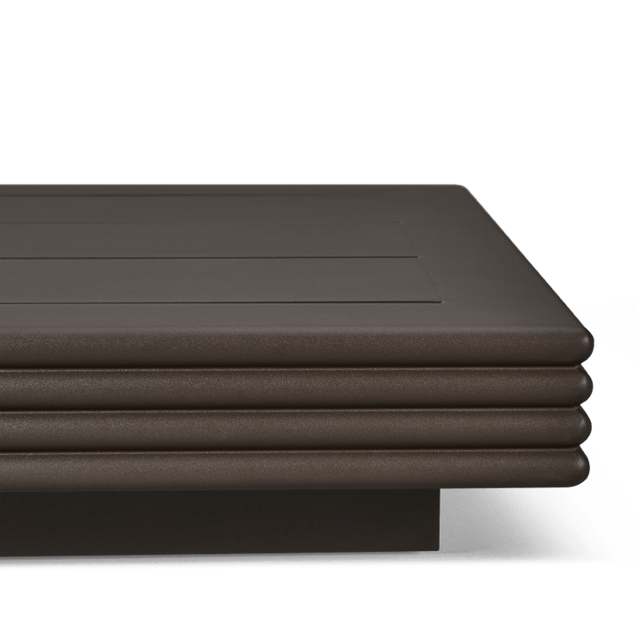 Collins Aluminum Corner Side Table