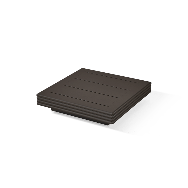 Collins Aluminum Corner Side Table