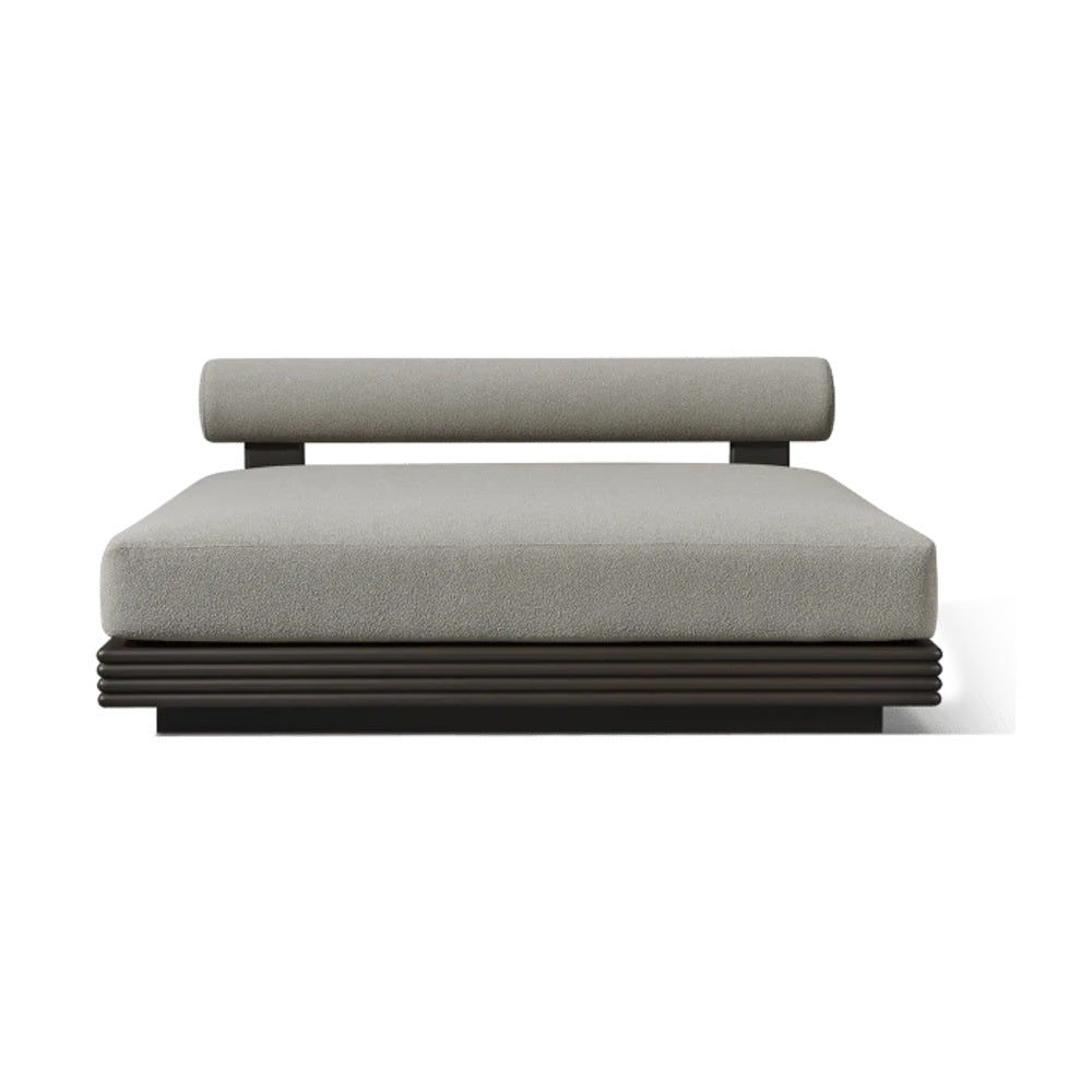 Collins Aluminum Daybed by Harbour Outdoor — full product view