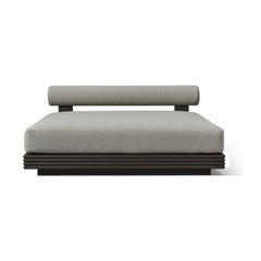 Collins Aluminum Daybed by Harbour Outdoor — full product view