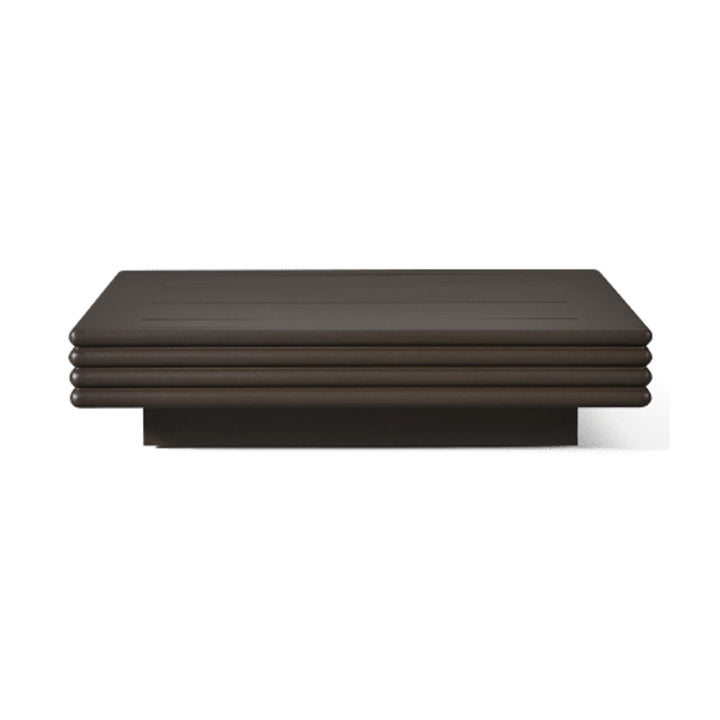 Collins Aluminum Corner Side Table by Harbour Outdoor — full product view