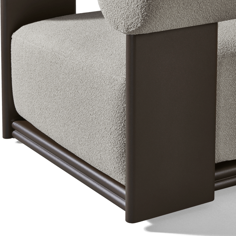 Collins Aluminum Swivel Lounge Chair