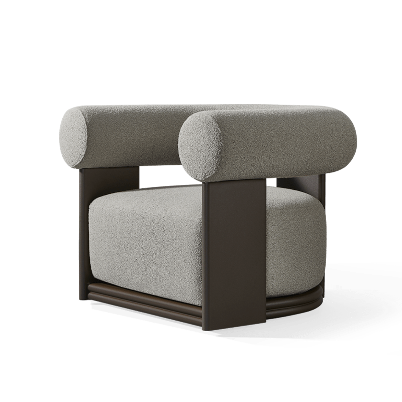 Collins Aluminum Swivel Lounge Chair