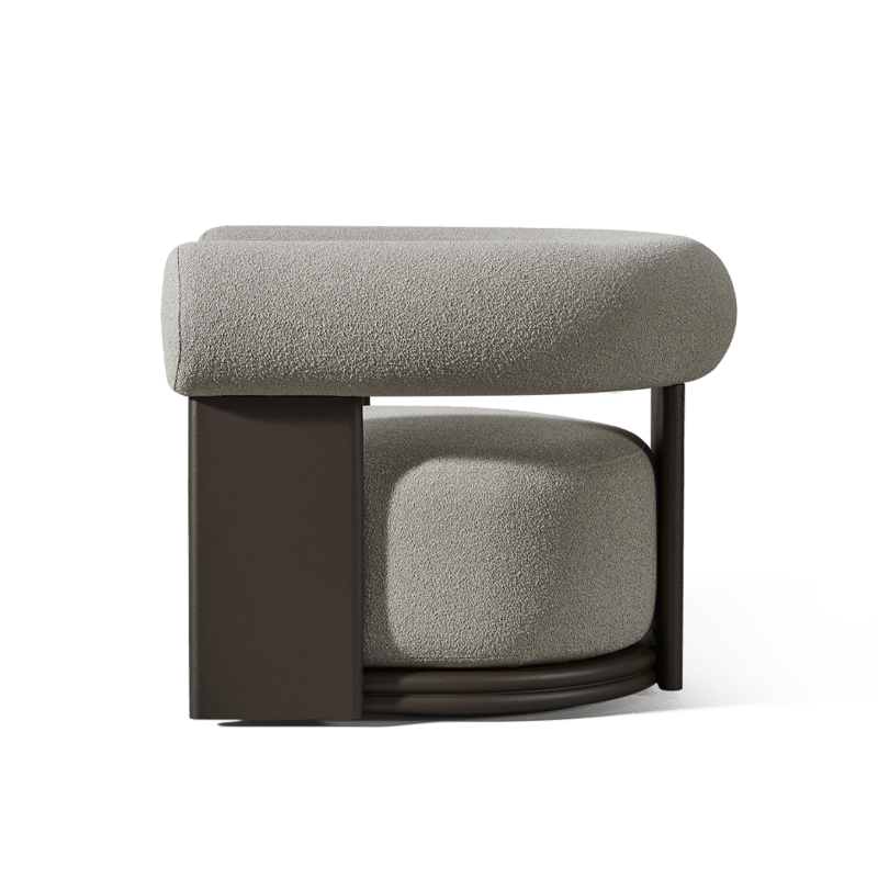 Collins Aluminum Swivel Lounge Chair