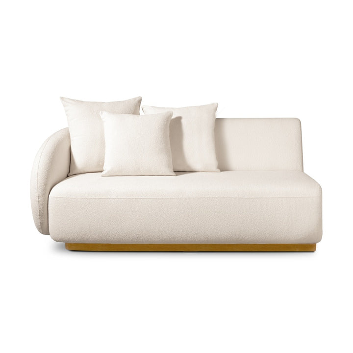 Como 2 Seat 1 Arm Left by Harbour Outdoor — full product view