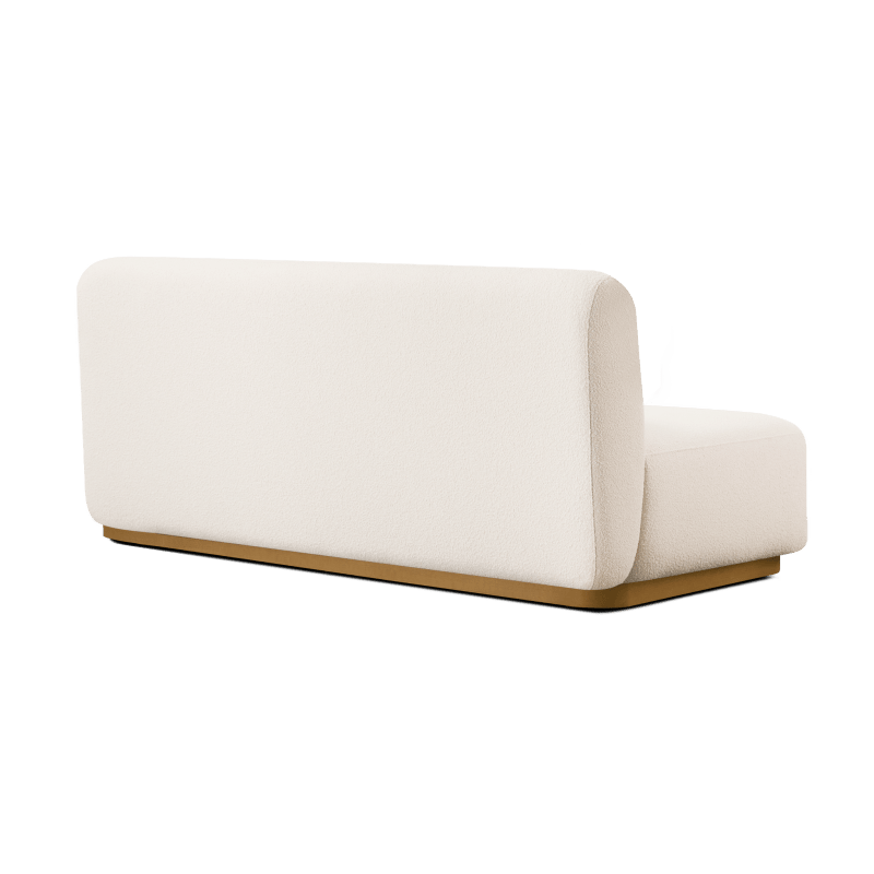 Como 2 Seat Armless Sofa