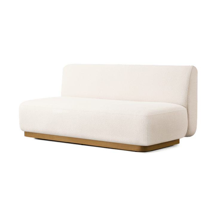 Como 2 Seat Armless Sofa