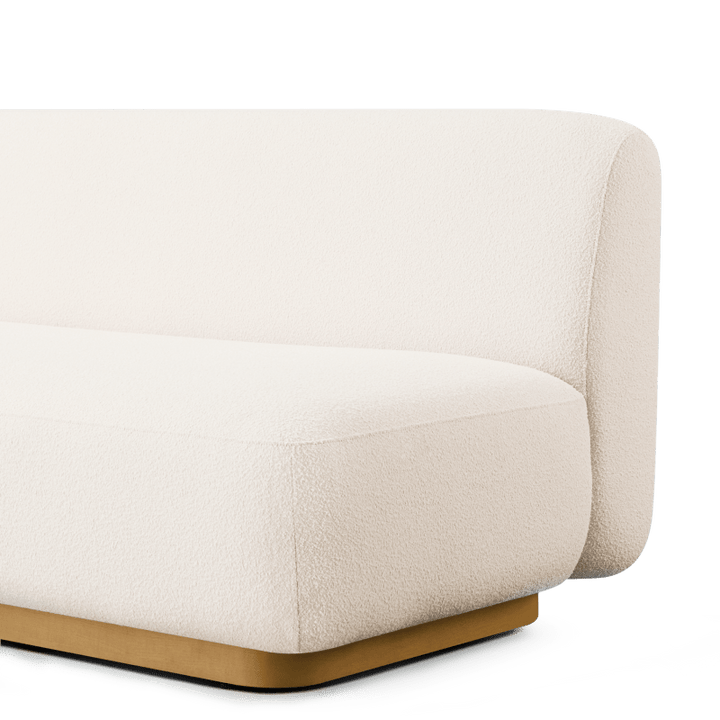 Como 2 Seat Armless Sofa