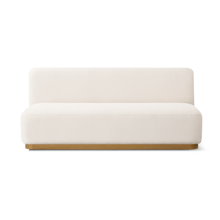 Como 2 Seat Armless Sofa