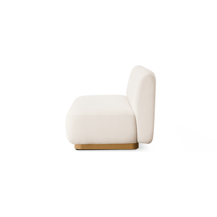Como 2 Seat Armless Sofa