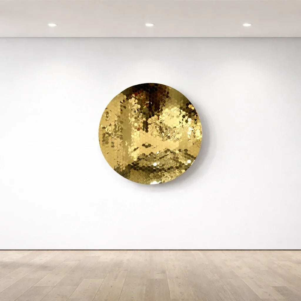 Concave Hex | Gold by Interior Moderna - view 3