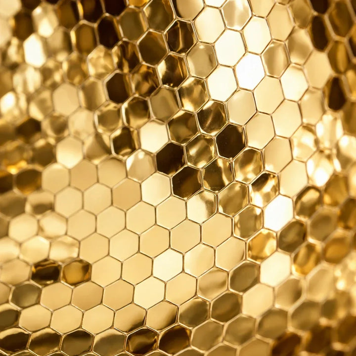 Concave Hex | Gold by Interior Moderna - view 9