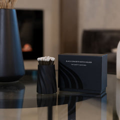 Concrete Safety Match Set — Black — lifestyle (square-fill)