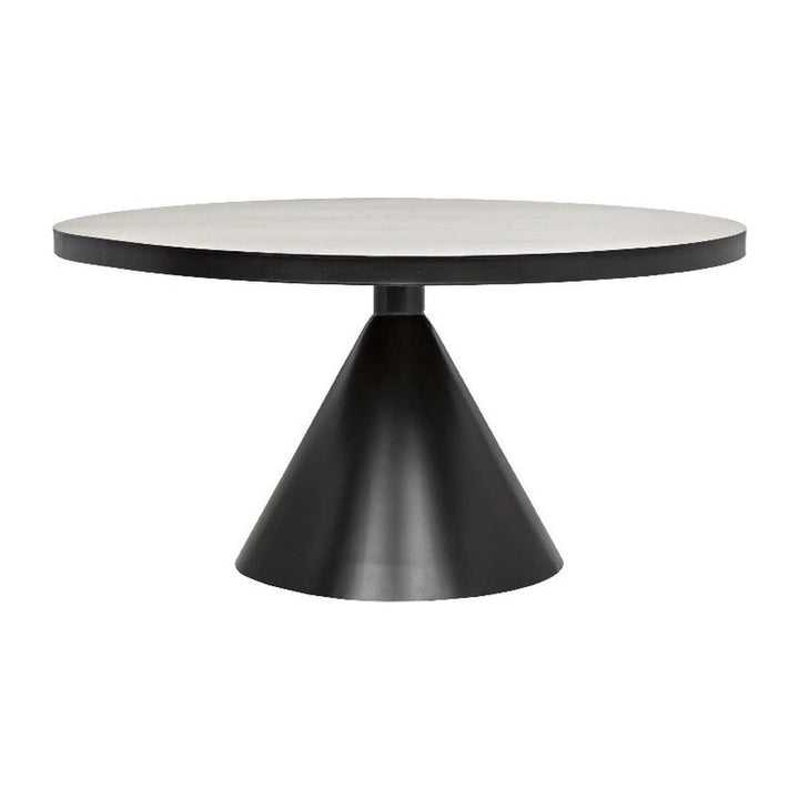 Cone Round Dining Table Noir