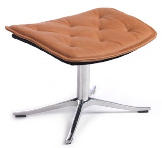 Bravo Swivel Chair — merchant price-list white pack (ottoman)