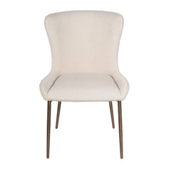 Conway Upholstered Dining Chair by Modus in Cereal — product view on a white background