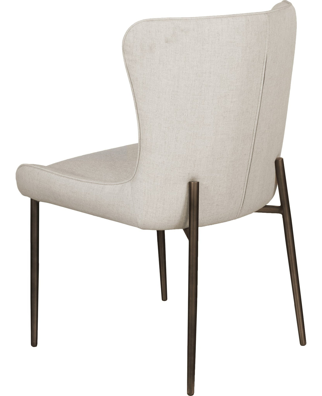 Conway Upholstered Dining Chair in Cereal — product view on a white background
