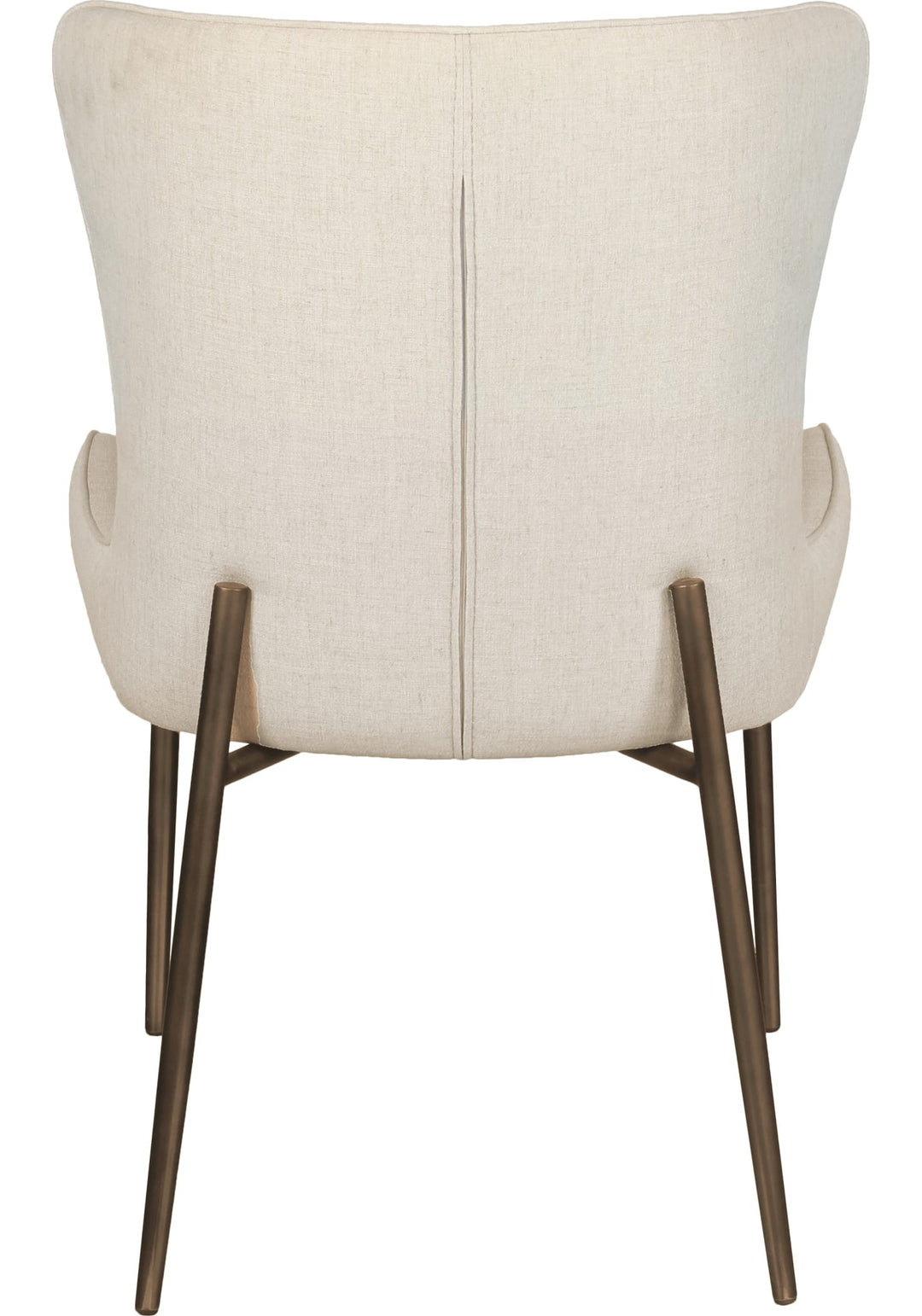 Conway Upholstered Dining Chair in Cereal — product view on a white background
