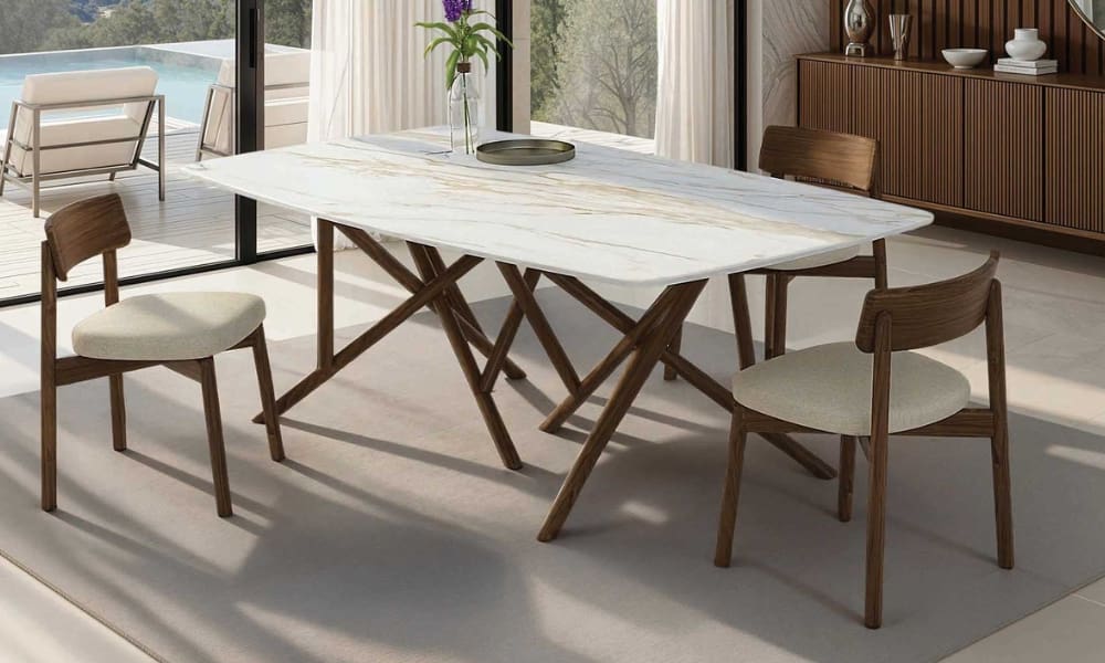 Copeland Baton dining collection in a modern dining room