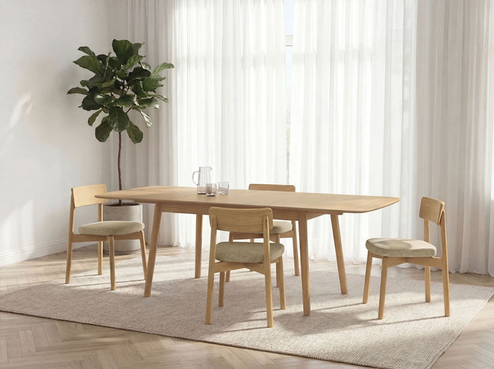 Baton Extension Dining Table in a modern interior