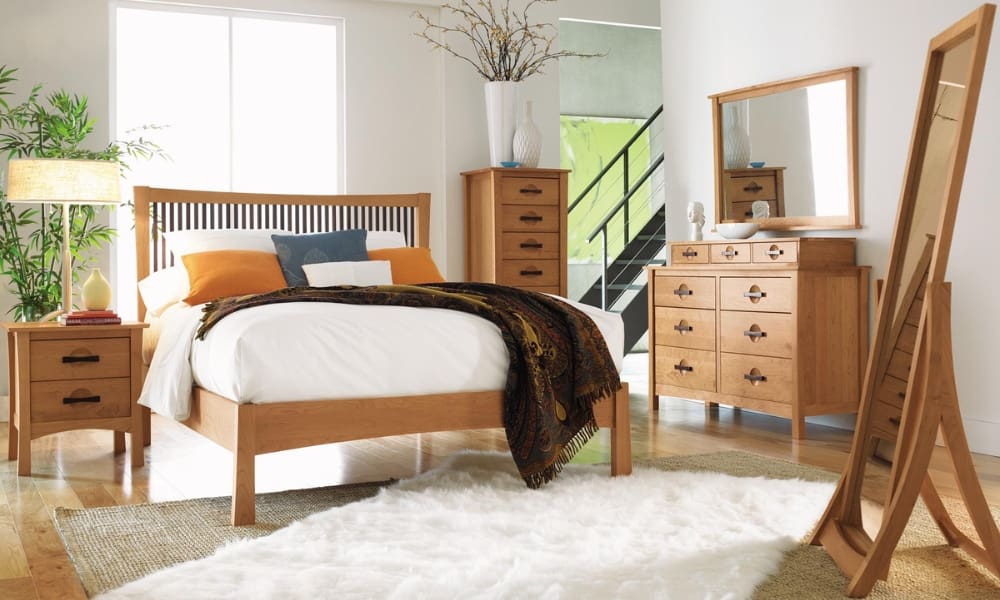 Berkeley 10-Drawer Dresser shown with coordinating Berkeley bedroom furniture