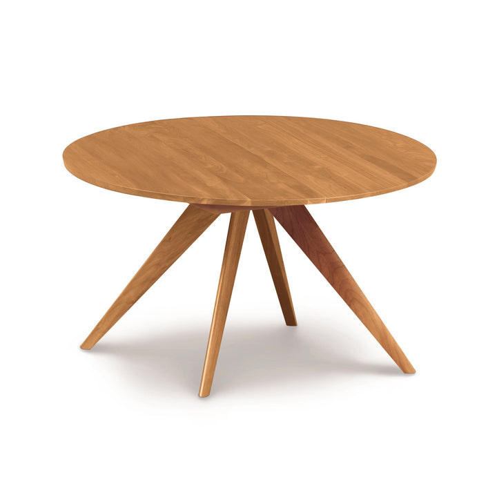 Catalina Round Extension Table by Copeland Furniture in natural cherry