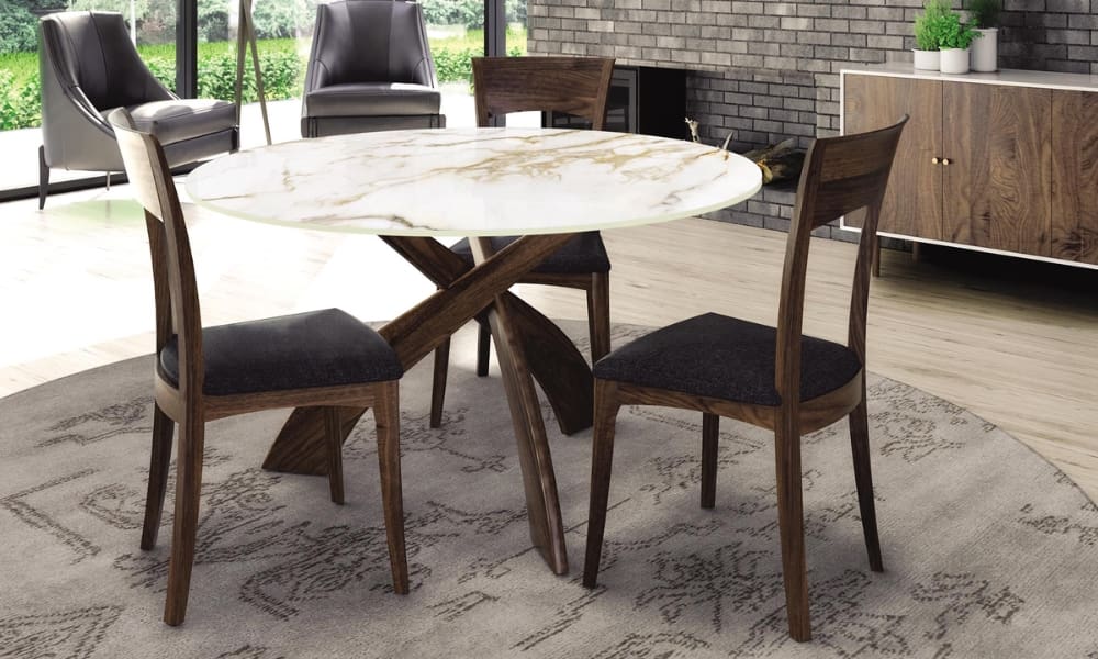 Copeland Entwine dining collection in a modern dining room