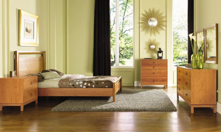 Mansfield Platform Bed shown with coordinating Mansfield bedroom furniture