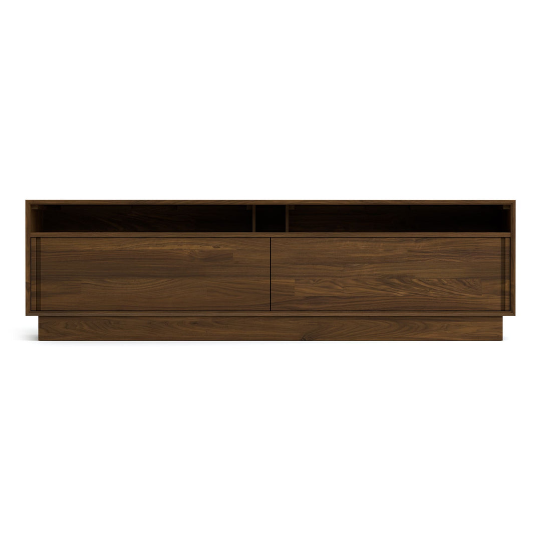 Moduluxe 79-inch Wide, Low Height 2-Door Media Cabinet